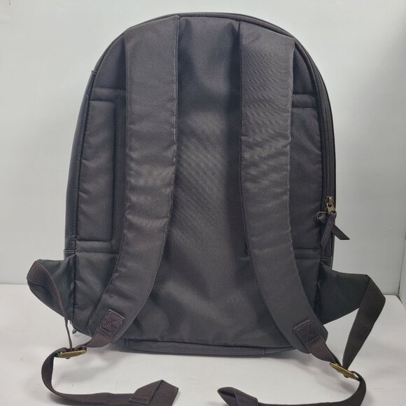 Solo New York Reade Men's Black Leather Backpack - Picture 2 of 11